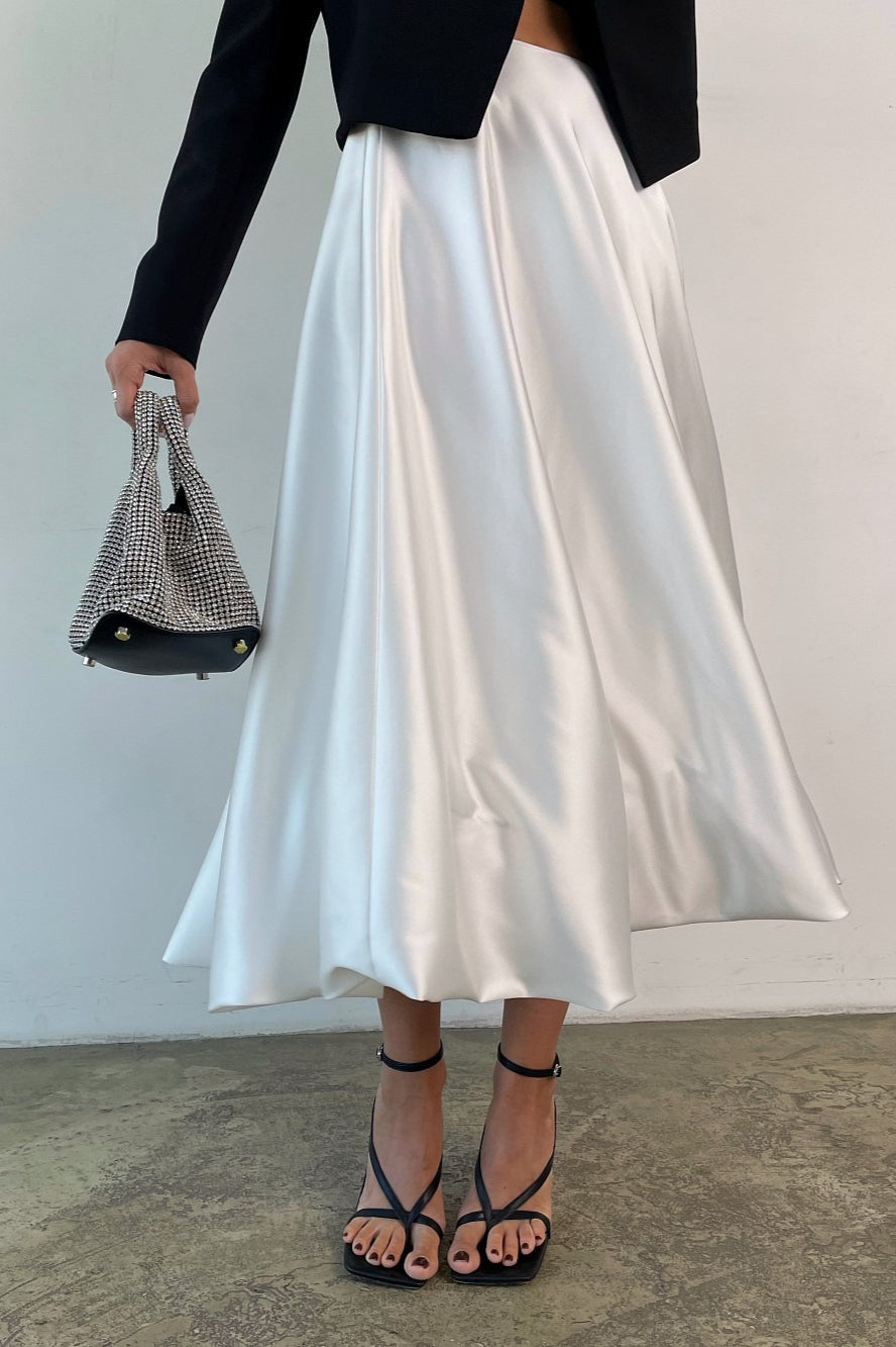 Puff Hem Cocktail Skirt