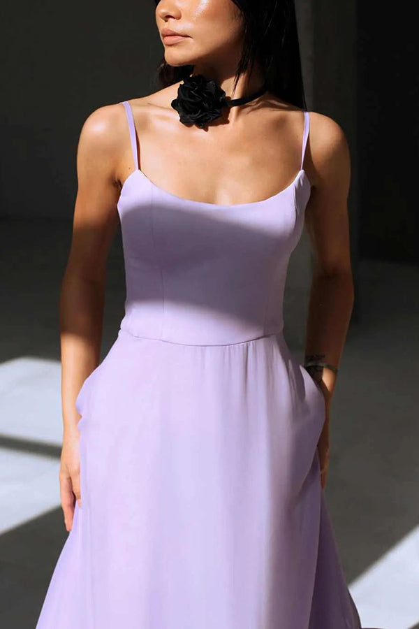 Chiffon Sweetheart Neckline Ruffled Mini Dress - View 6