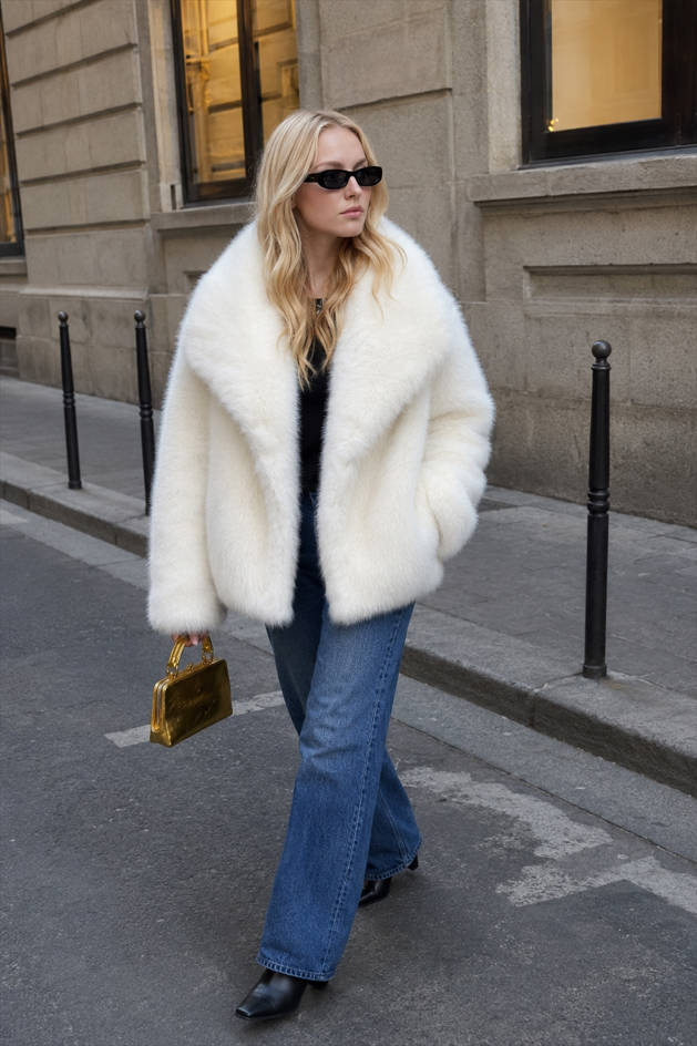 Thickened Faux Fur Coat