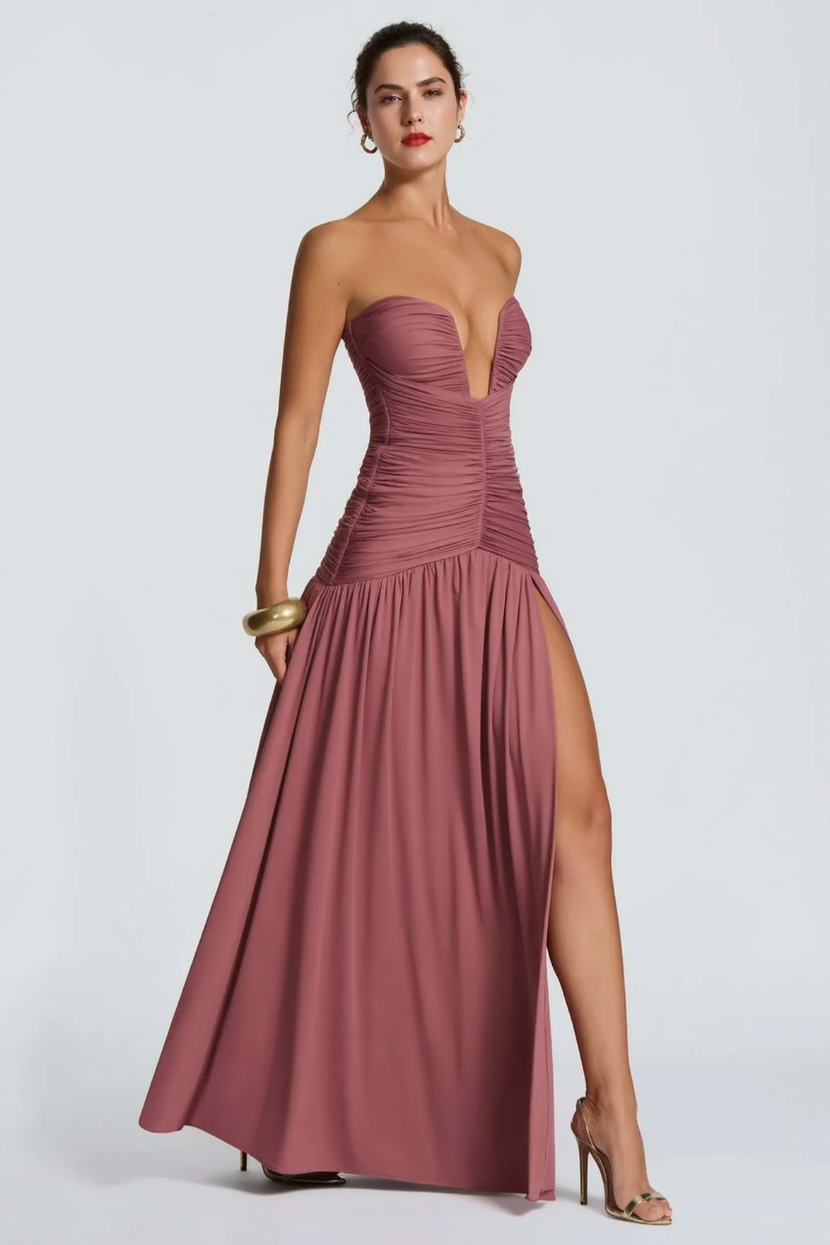 Ruched Bodycon Dress