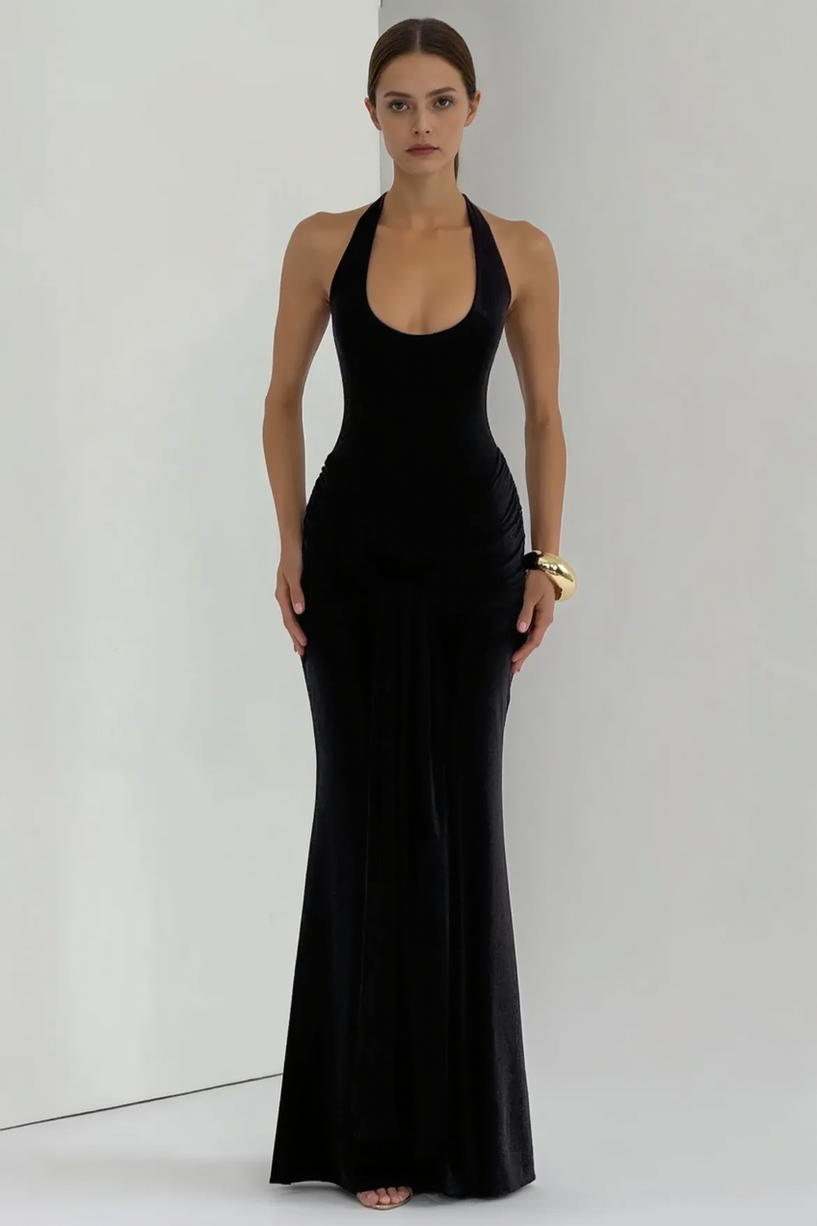 Halter-Neck Bodycon Dress