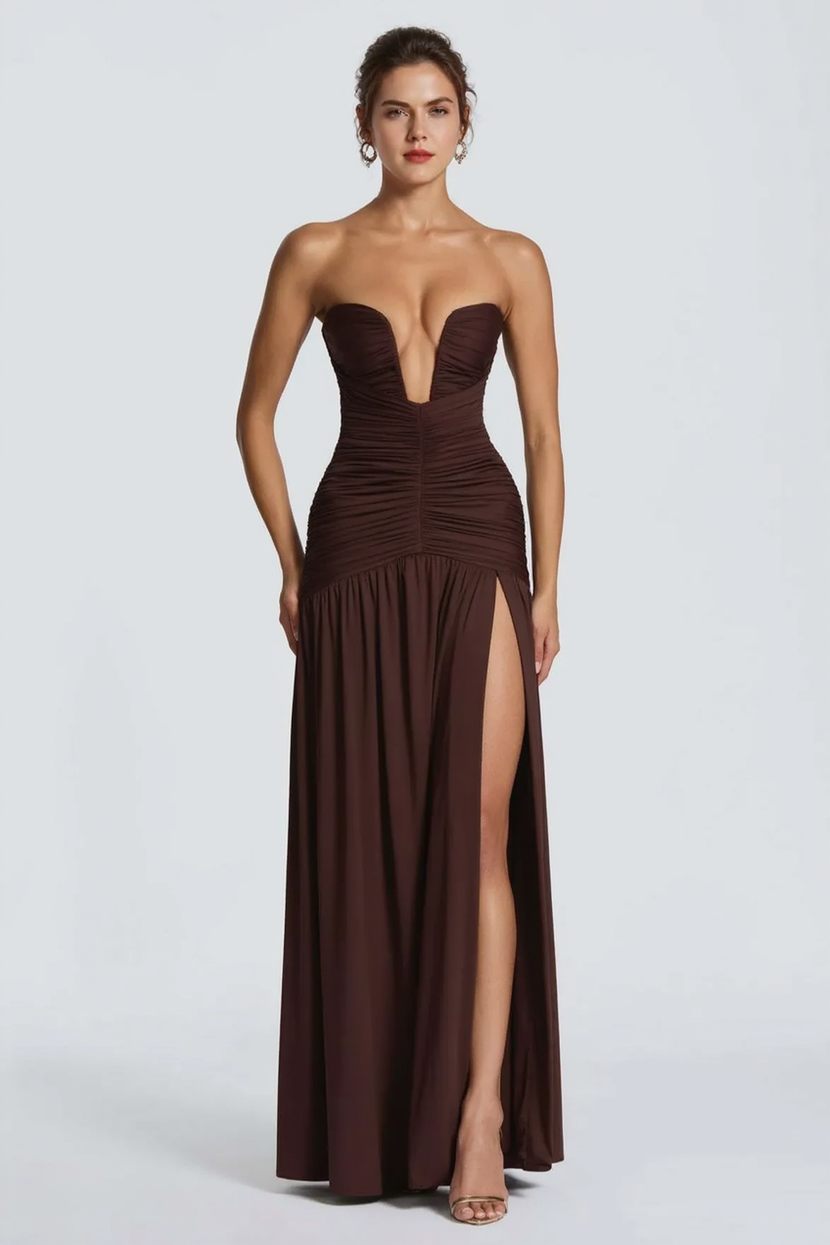 Ruched Bodycon Dress