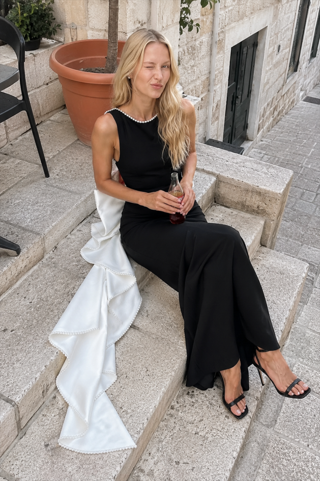 Bow Slim Fit Party Dress