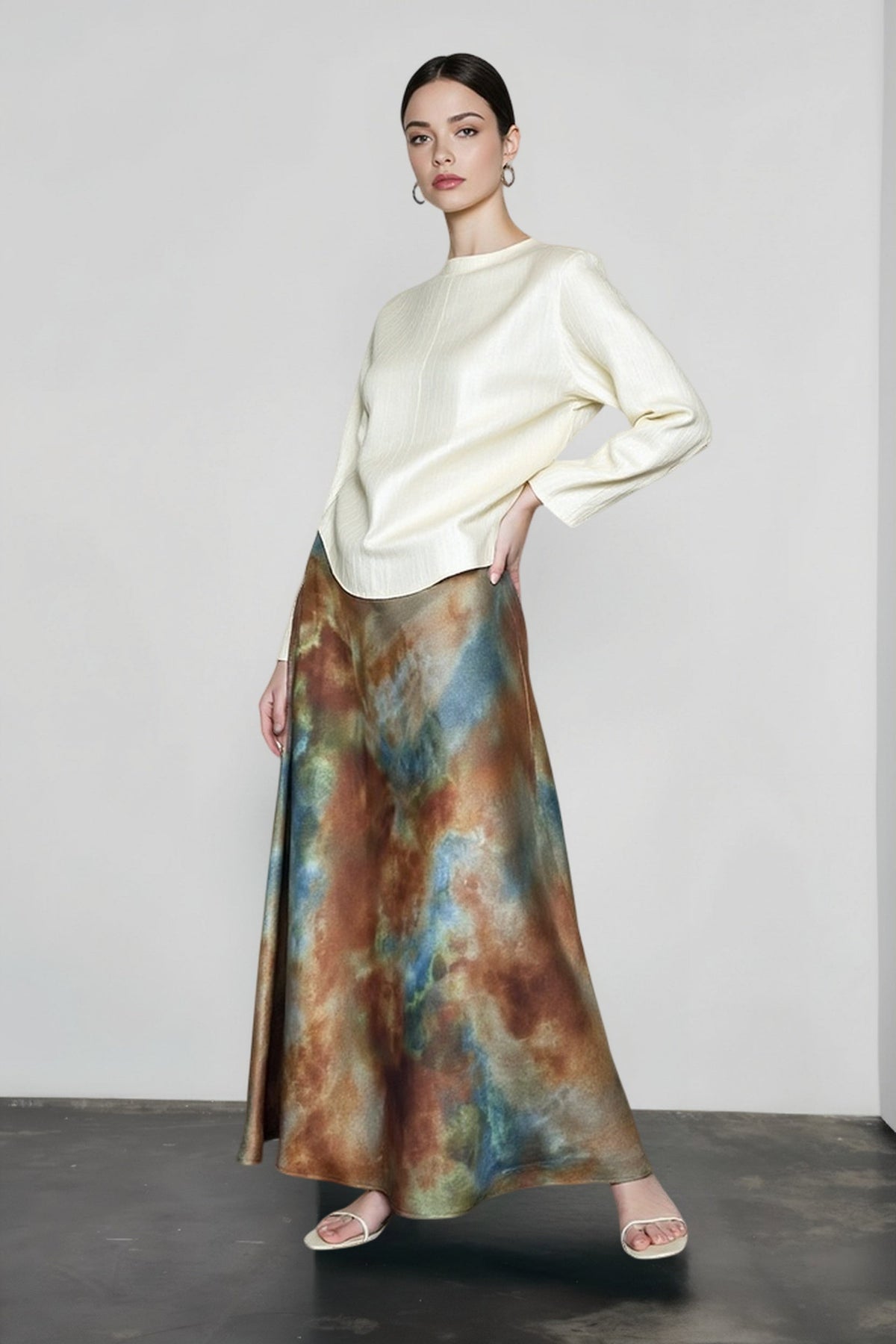 Tie Dye Gradient Vacation Skirt