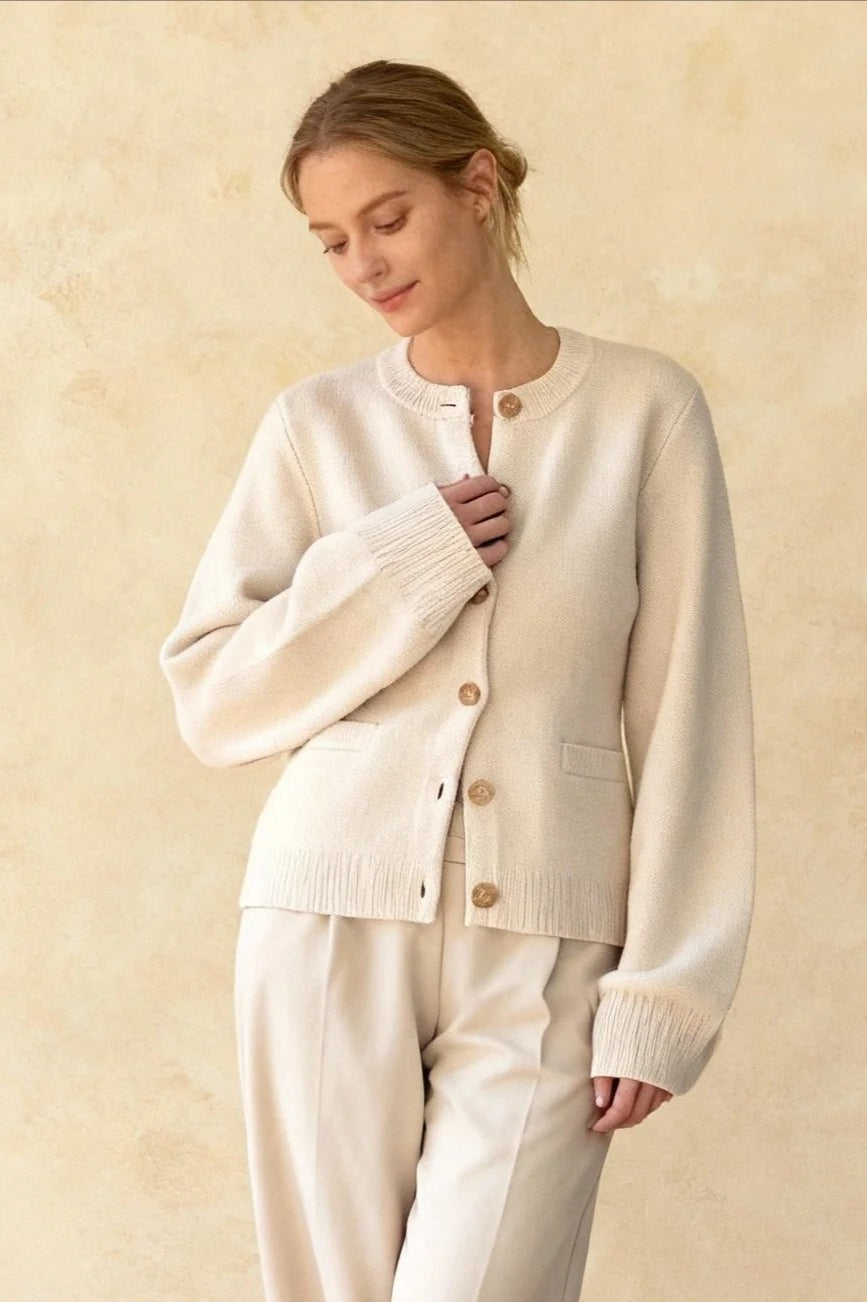 Long Sleeve Fashion Knitted Sweater Cardigan