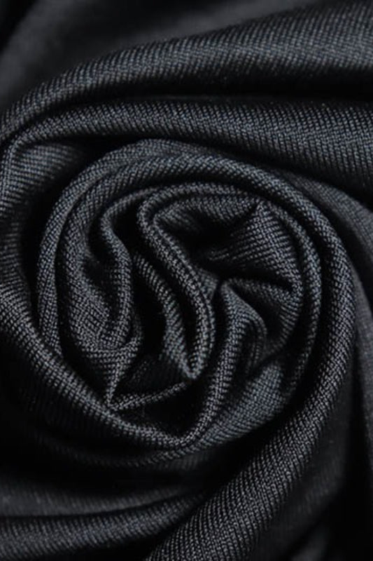 Midi Dress in Black - View 4