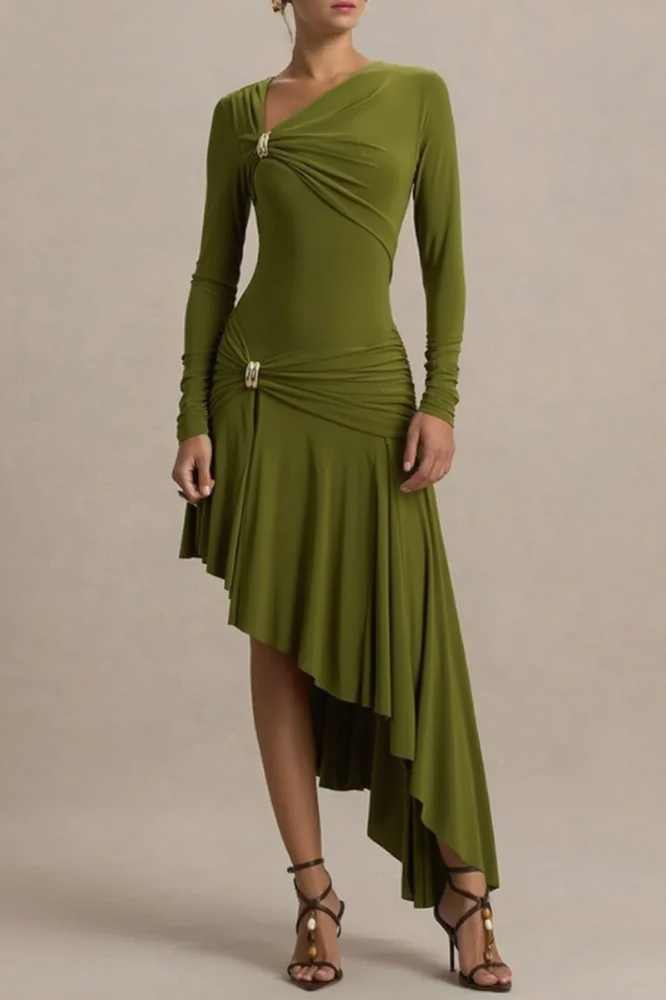Ruched Bodycon Dress
