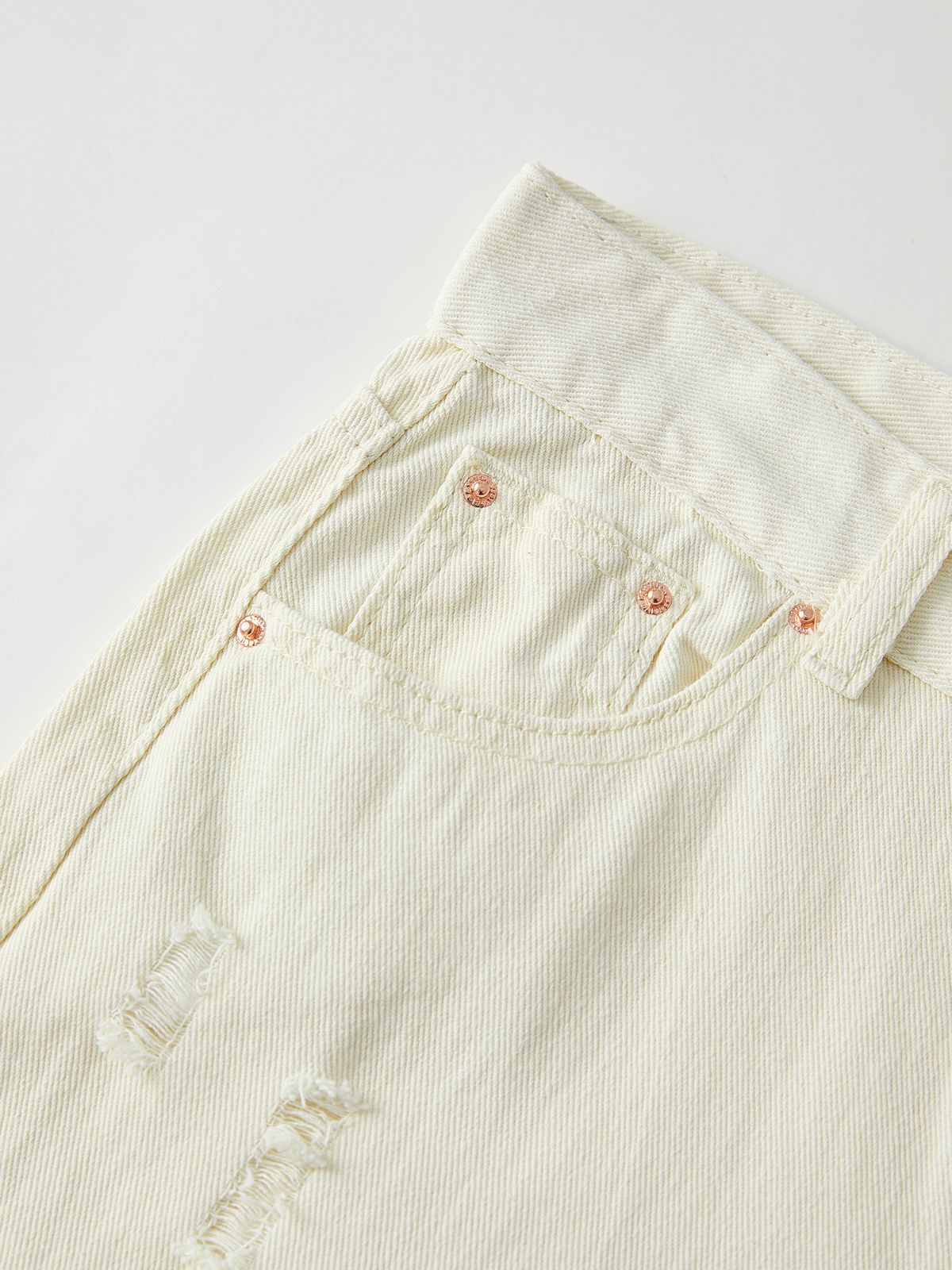 Wash Straight Leg Boyfriend Jeans