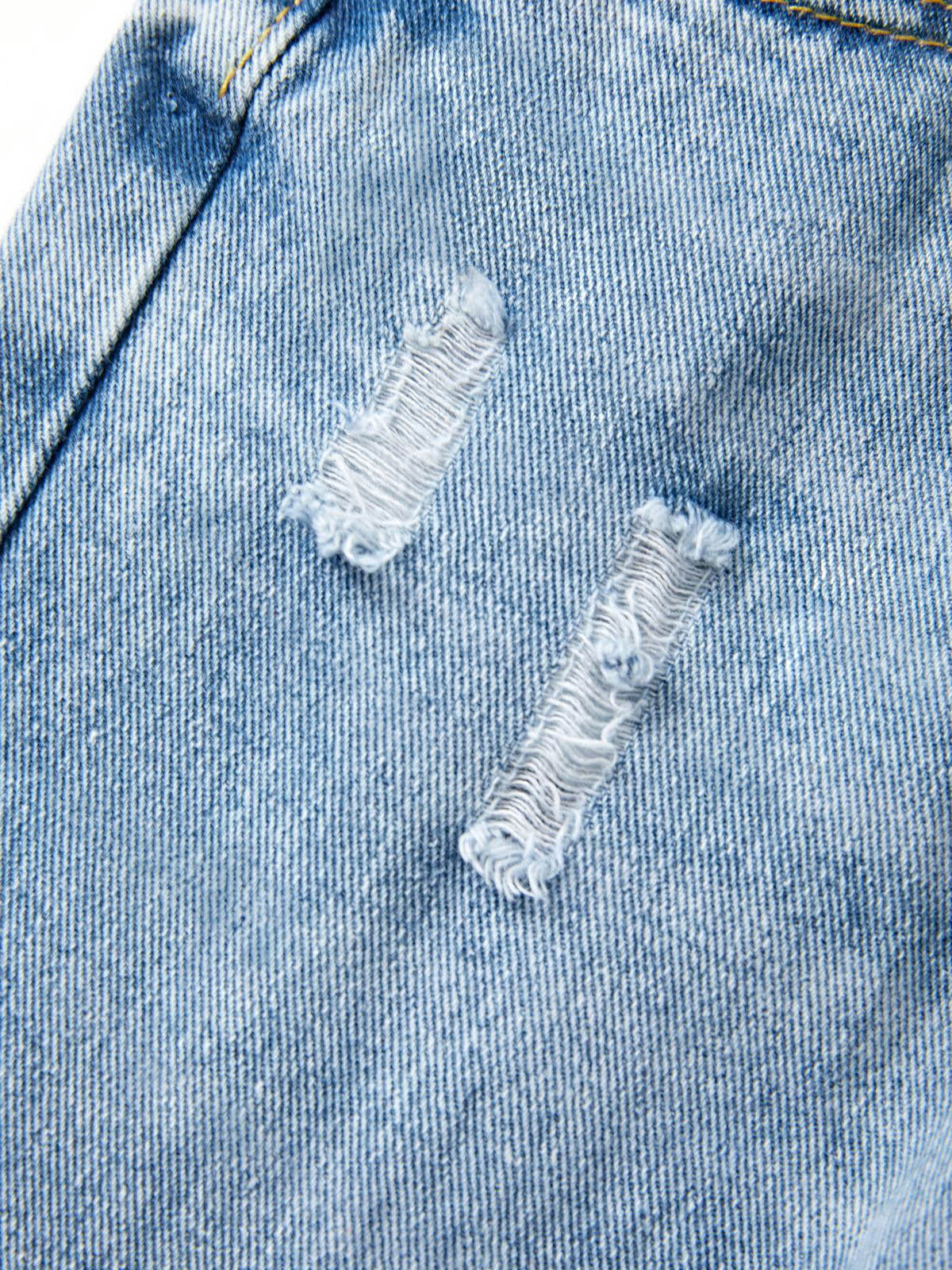 Wash Straight Leg Boyfriend Jeans