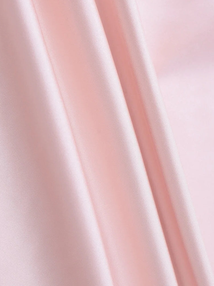 Cut Out Satin Maxi Dress - View 6