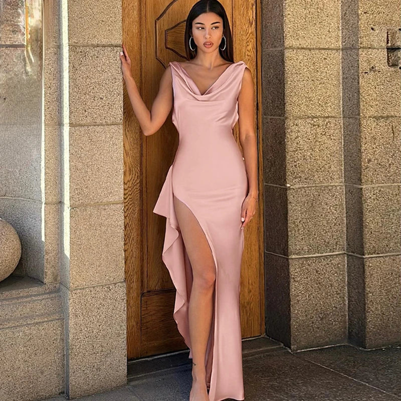 Backless Maxi Dress