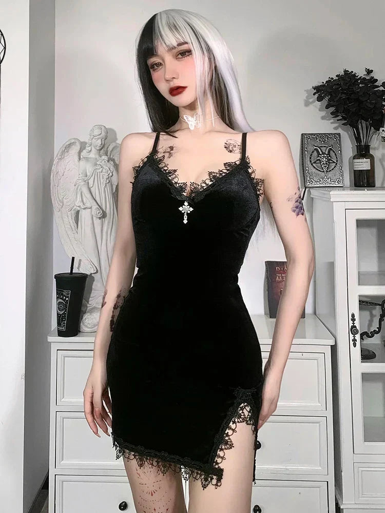 Faux Leather Halter Bustier Mini Dress - View 13