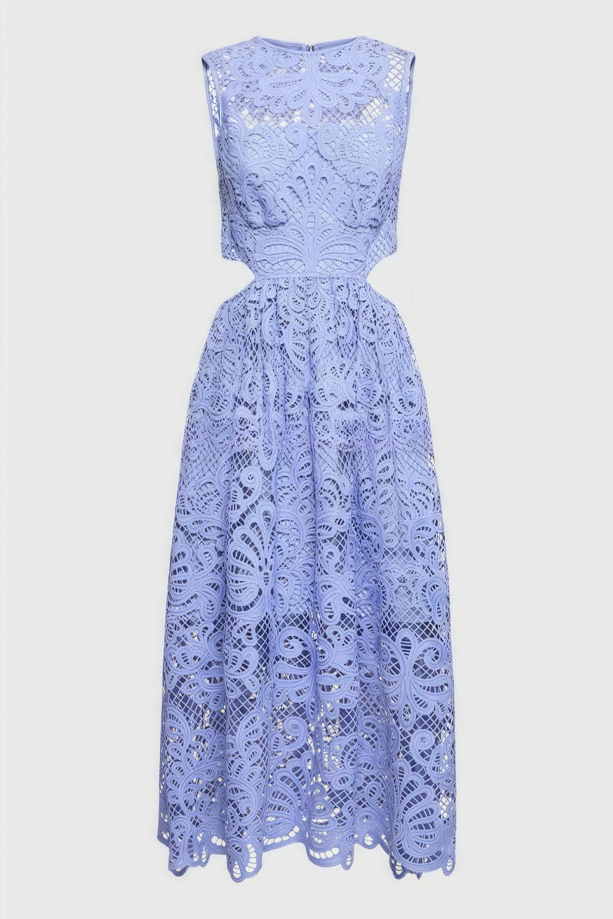 Martscn Cut-out Lace Midi Dress - View 4