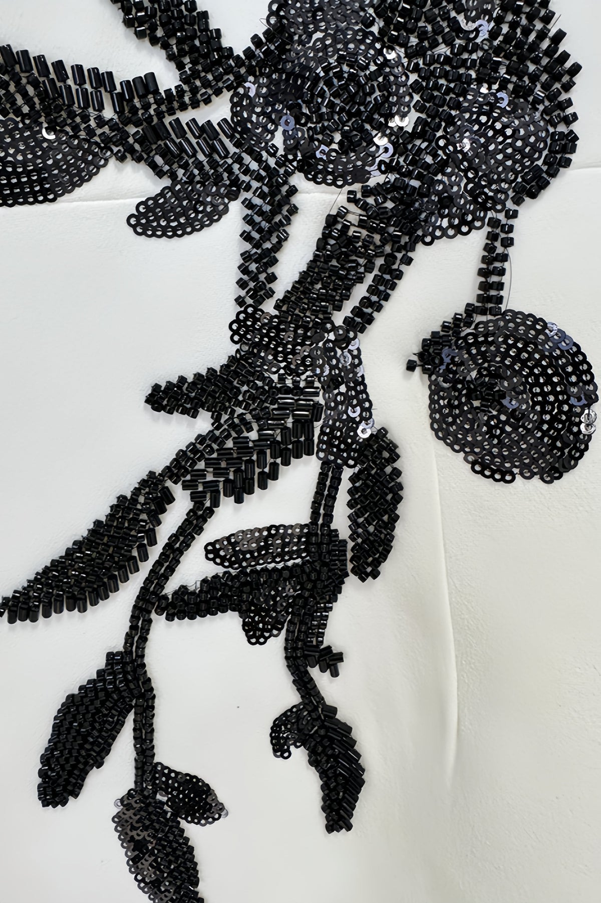 Marglt Embellished Floral Slit Maxi Dress - View 5