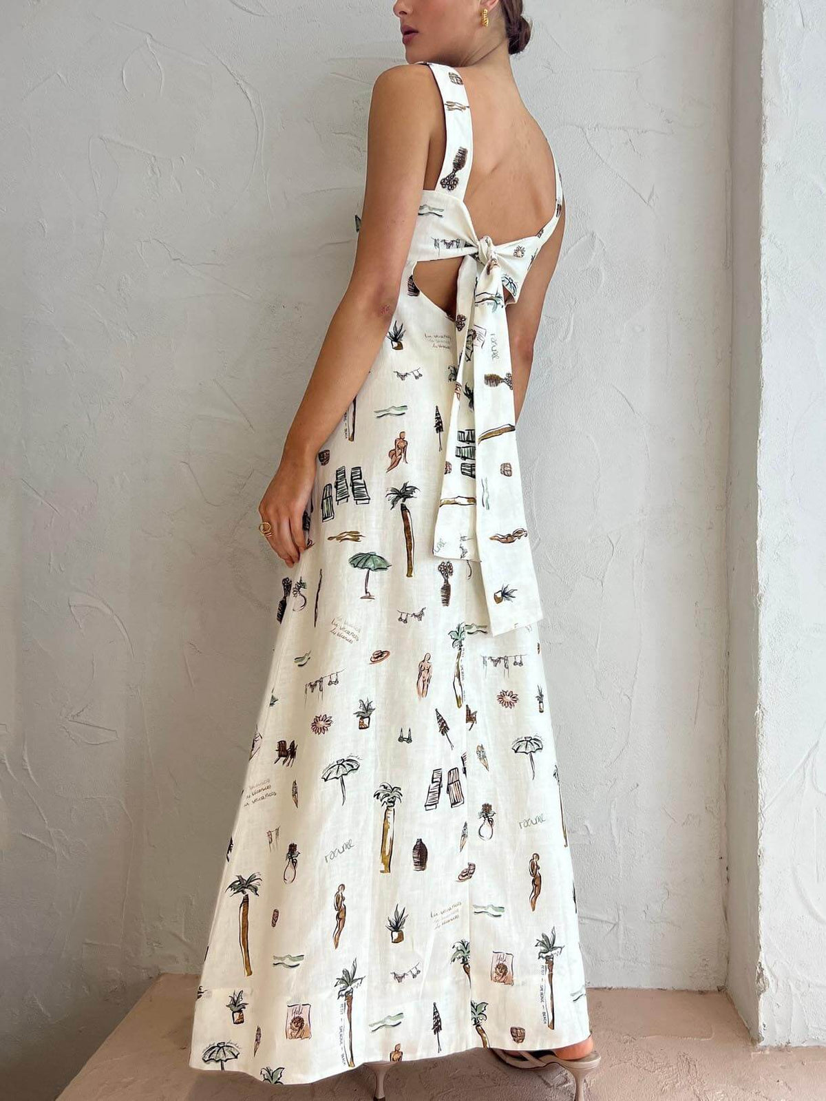 Backless Maxi Dress