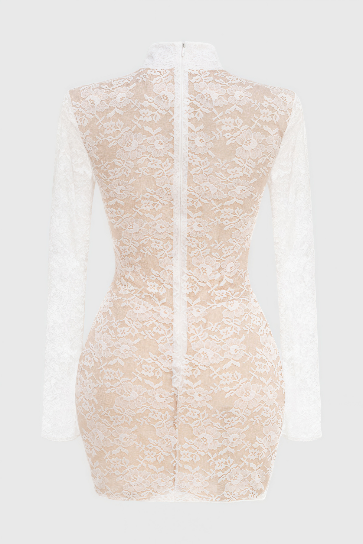 Emilsf Lace Jacquard Mini Dress - View 5