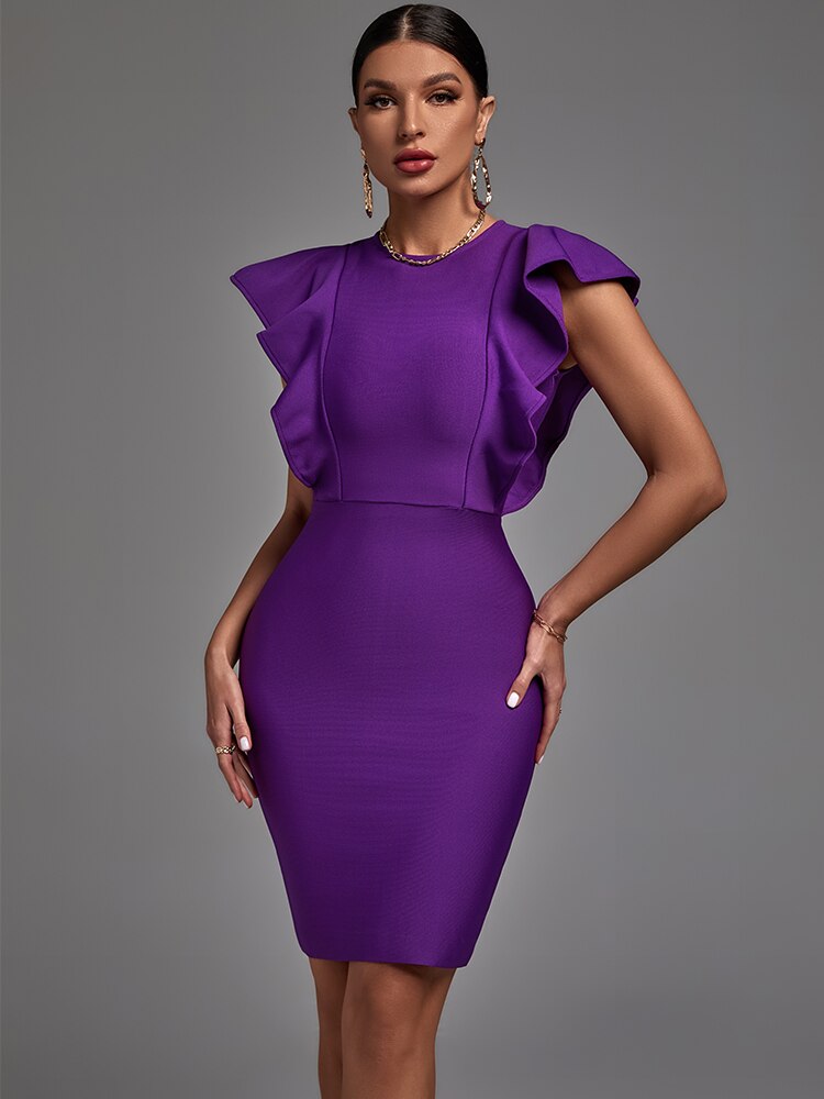 Ruffle Club Party Dress