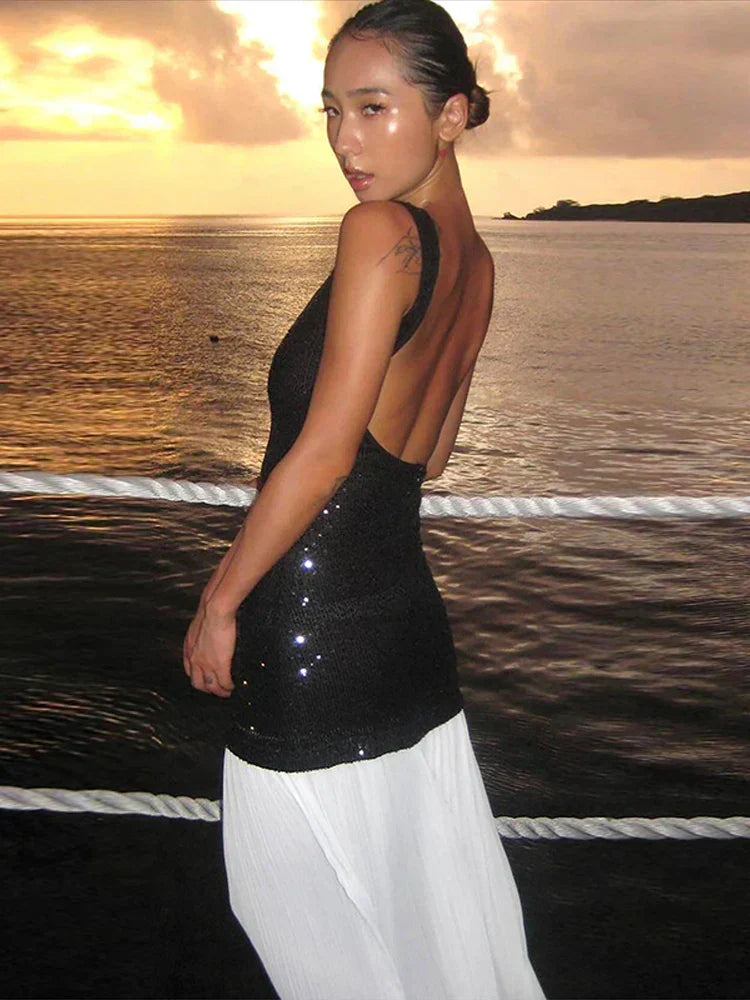 Sequin Sweetheart Bustier Strapless Mini Dress - View 7
