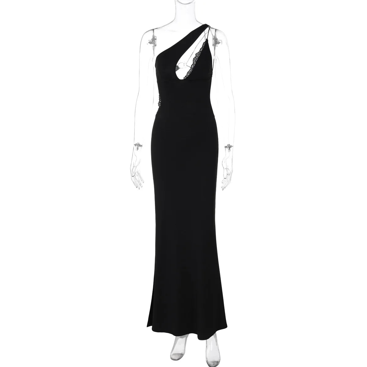 Cut Out Bandage Backless Maxi Dress - View 8