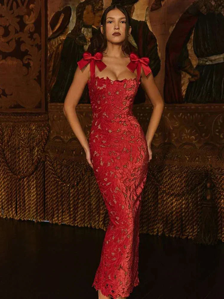 Sequin Cowl Neck Long Sleeve Bodycon Midi Dress - View 13