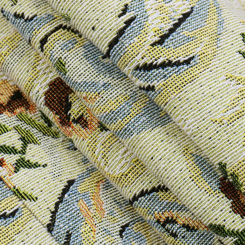Floral Tapestry Strapless Bow Front Corset Mini Dress - View 18