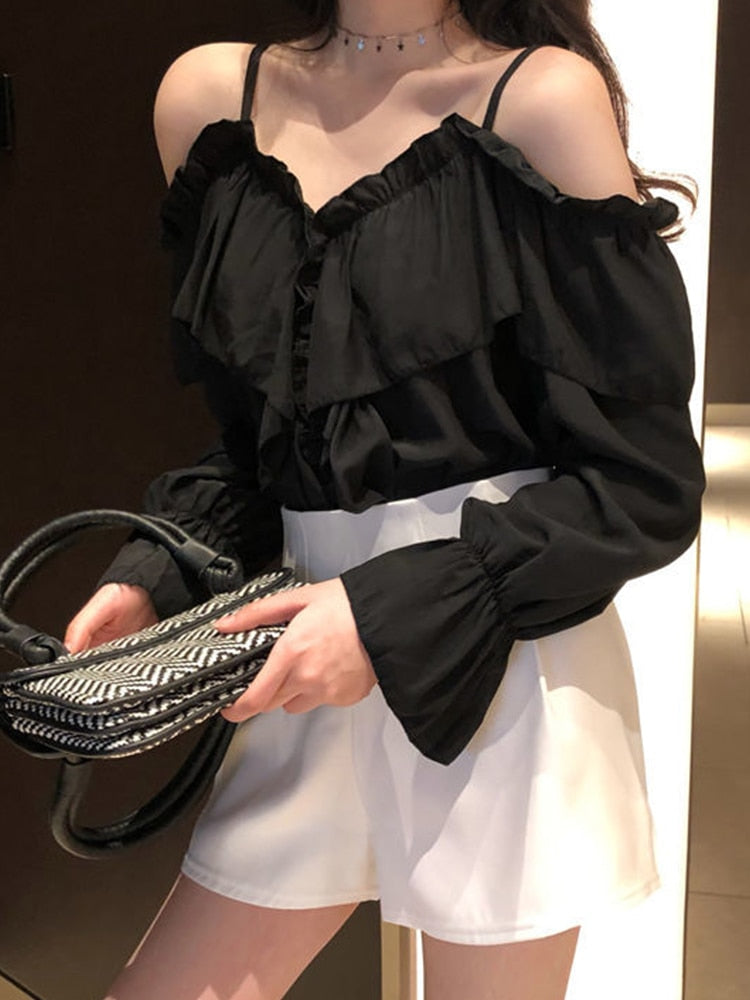 Flared Sleeve Top