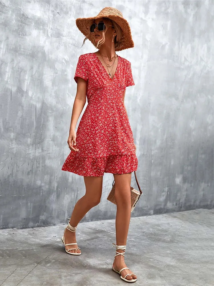 Floral Mini Dress