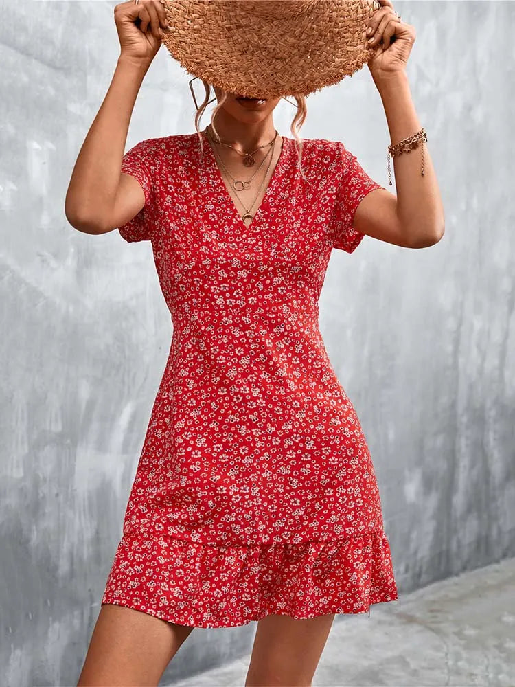 Floral Mini Dress
