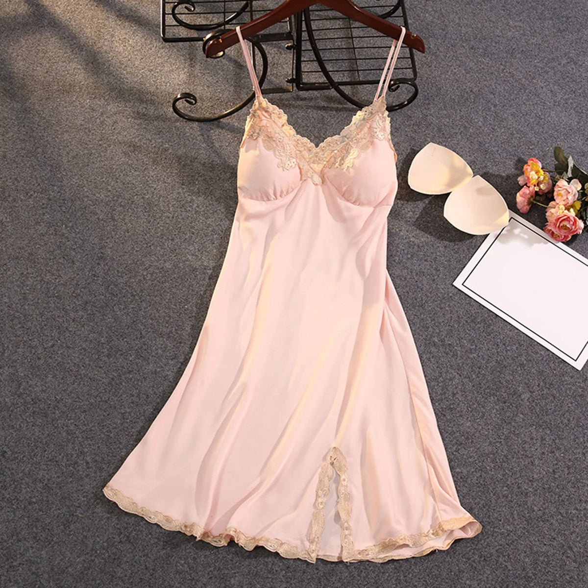Summer V Neck Ruffle Short Sleeve Split Wrap Tie Waist Flowy Long Smocked Party Dress - View 14