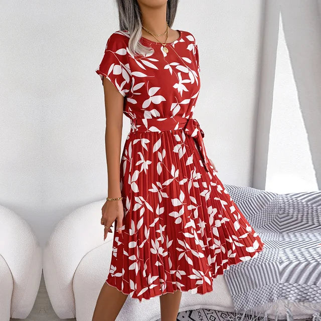 Floral Print Chiffon Strap Tiered Maxi Dress