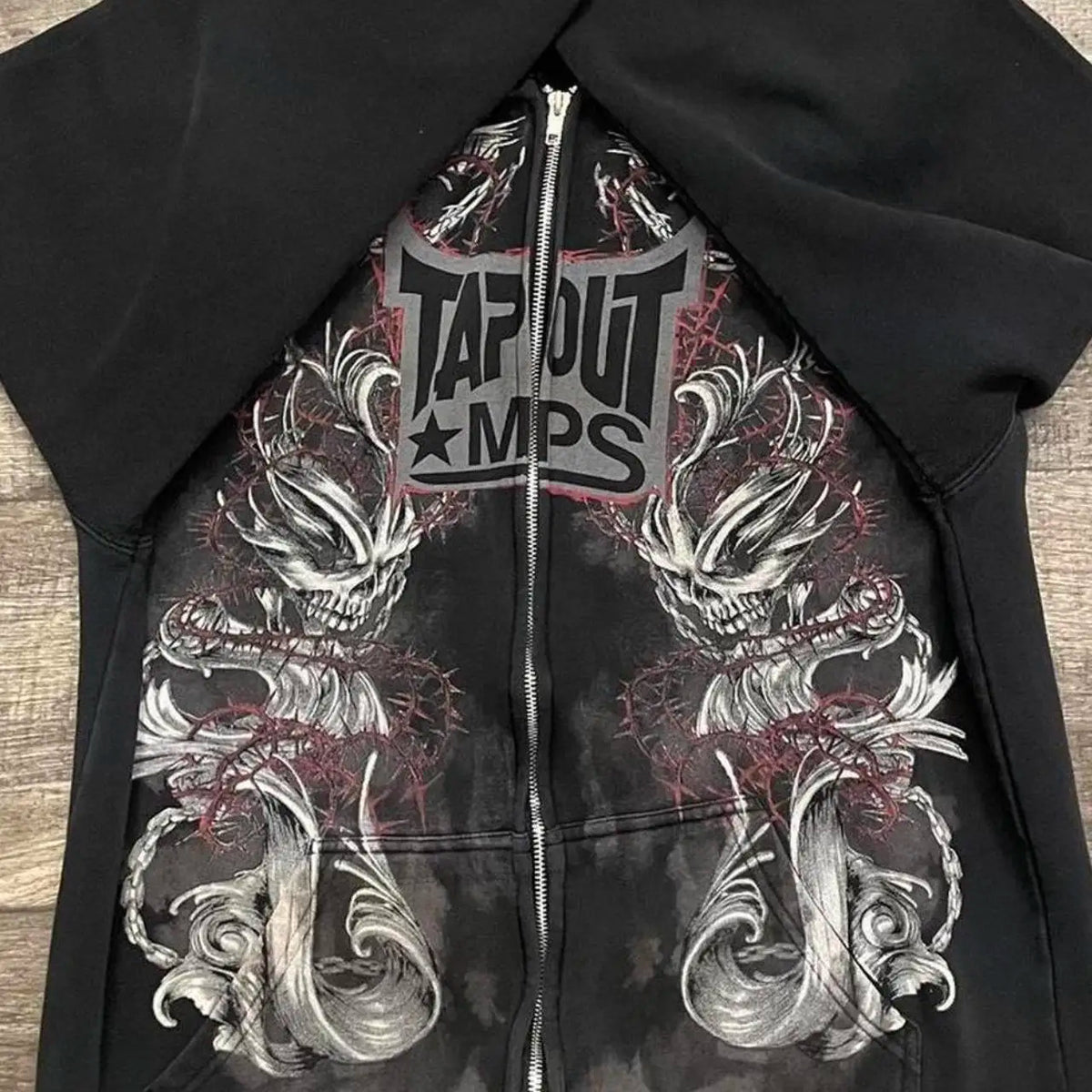 Tapout Graphic Oversized Hoodie