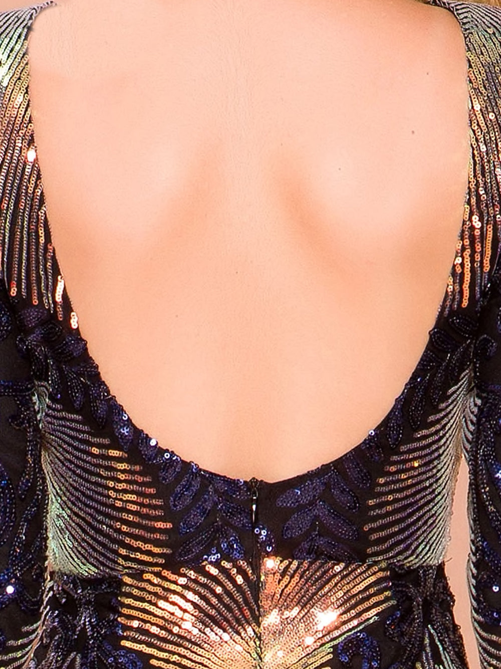 Sequin Off Shoulder Sweetheart Neckline Mini Dress - View 10
