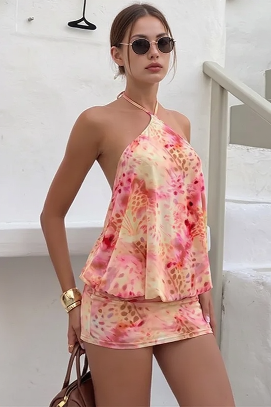 Halter-Neck Bodycon Dress
