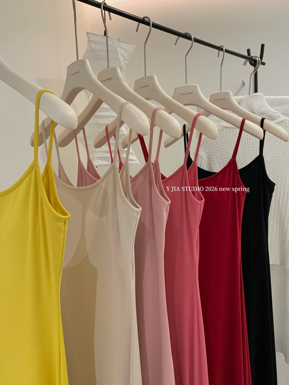 Spaghetti Strap Bodycon Slip Maxi Dress 6