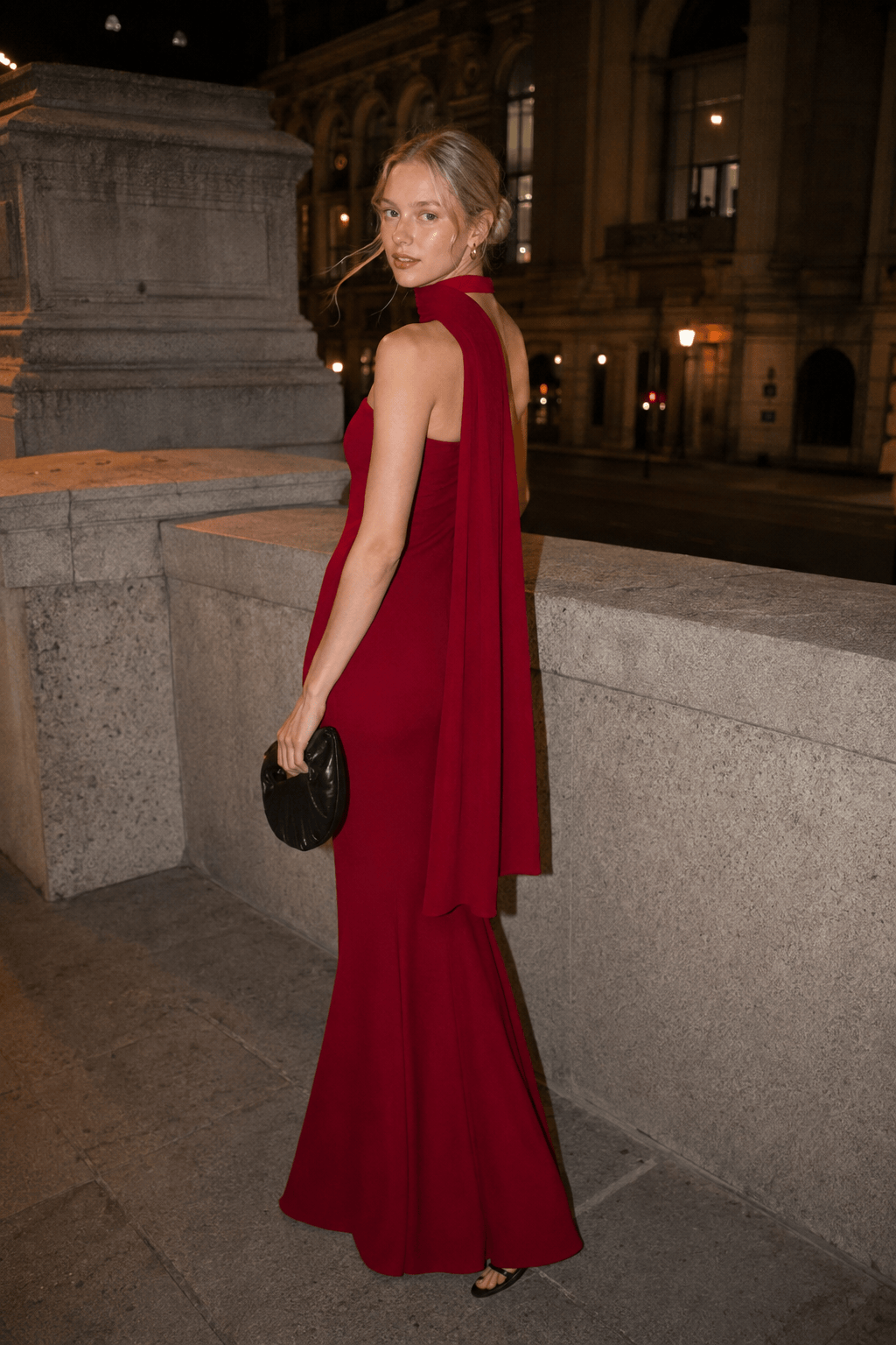 Strapless Mermaid Maxi Dress