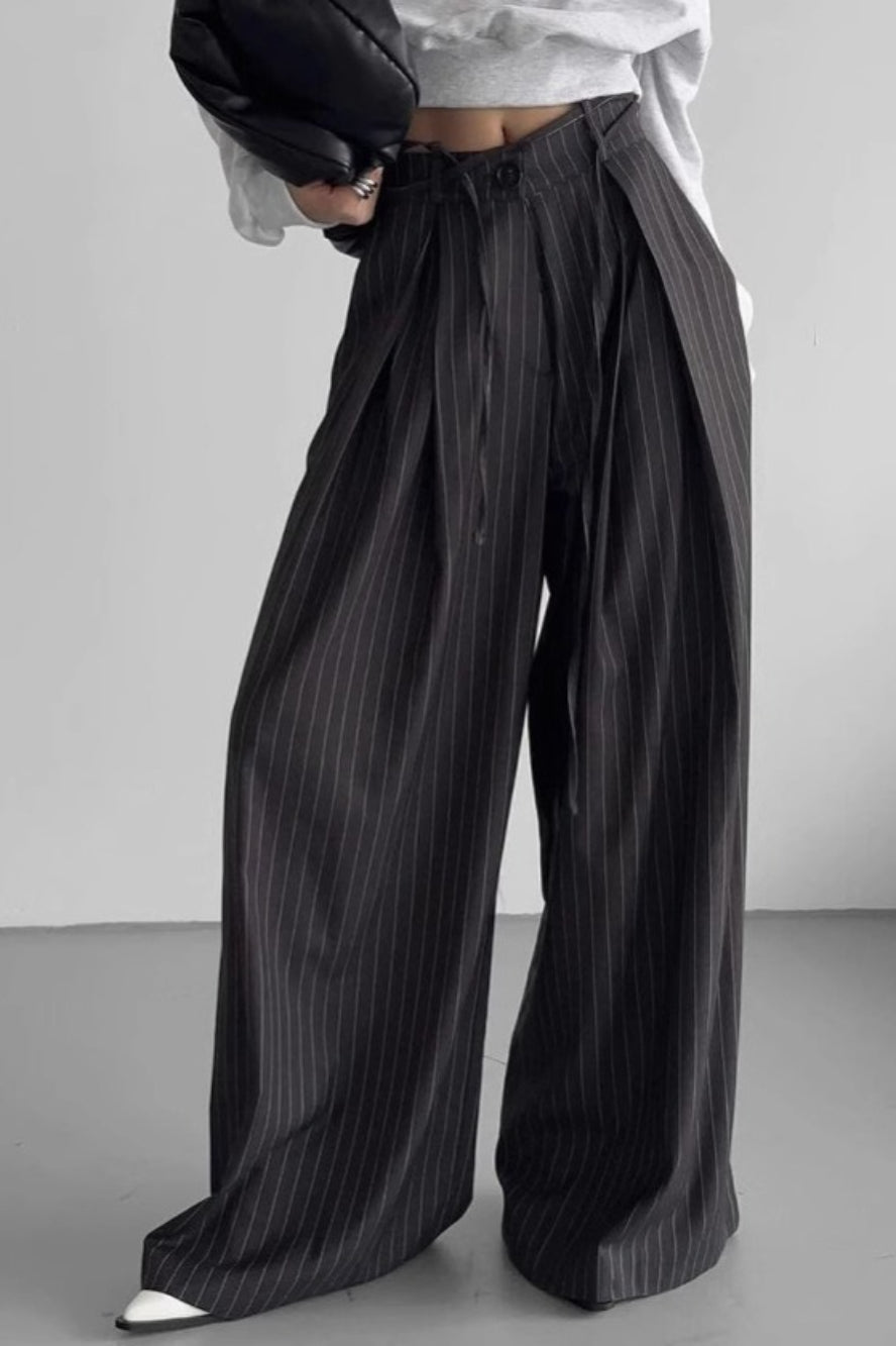 High-Waist Vintage Washed Dress