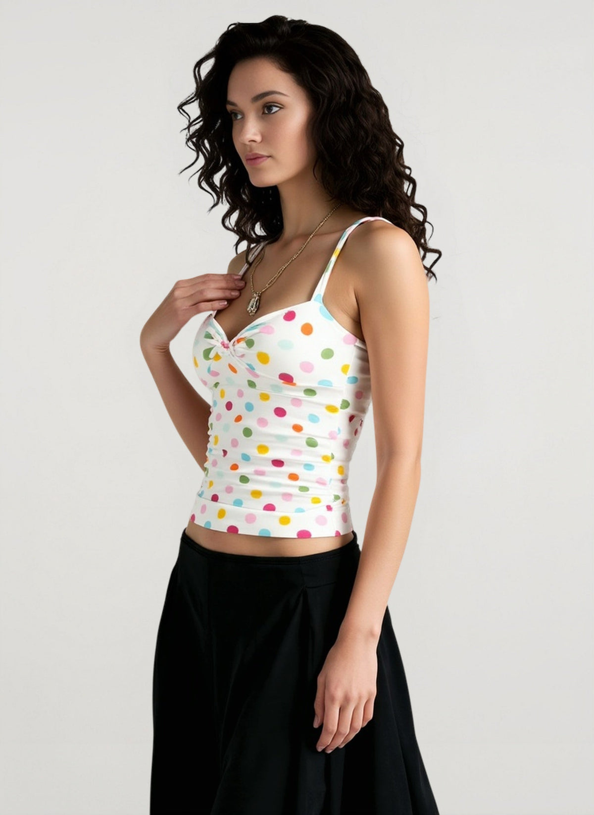Halter-Neck Crop Top