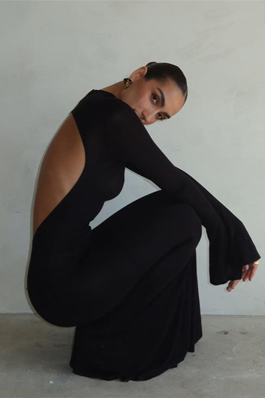 Low Back Bodycon Party Dress - View 3