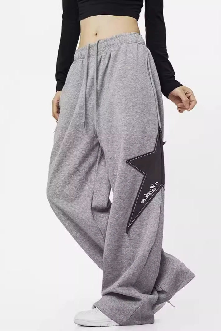 Loose Straight Wide Leg Pants