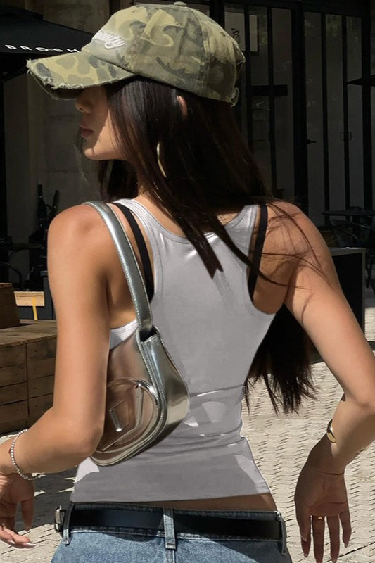 Square Neck Tank Top