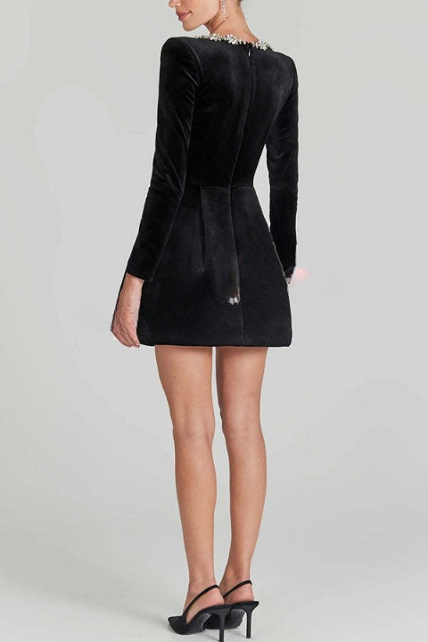 Puff Sleeve Belted Midi Dress - View 2
