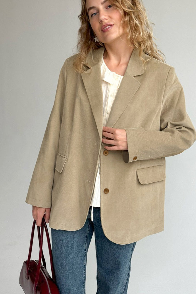 Timeless Corduroy Heavyweight Blazer