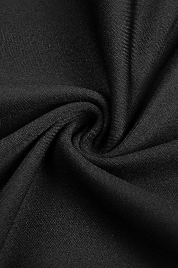 Mesh Patchwork Strapless Party Dress - View 5