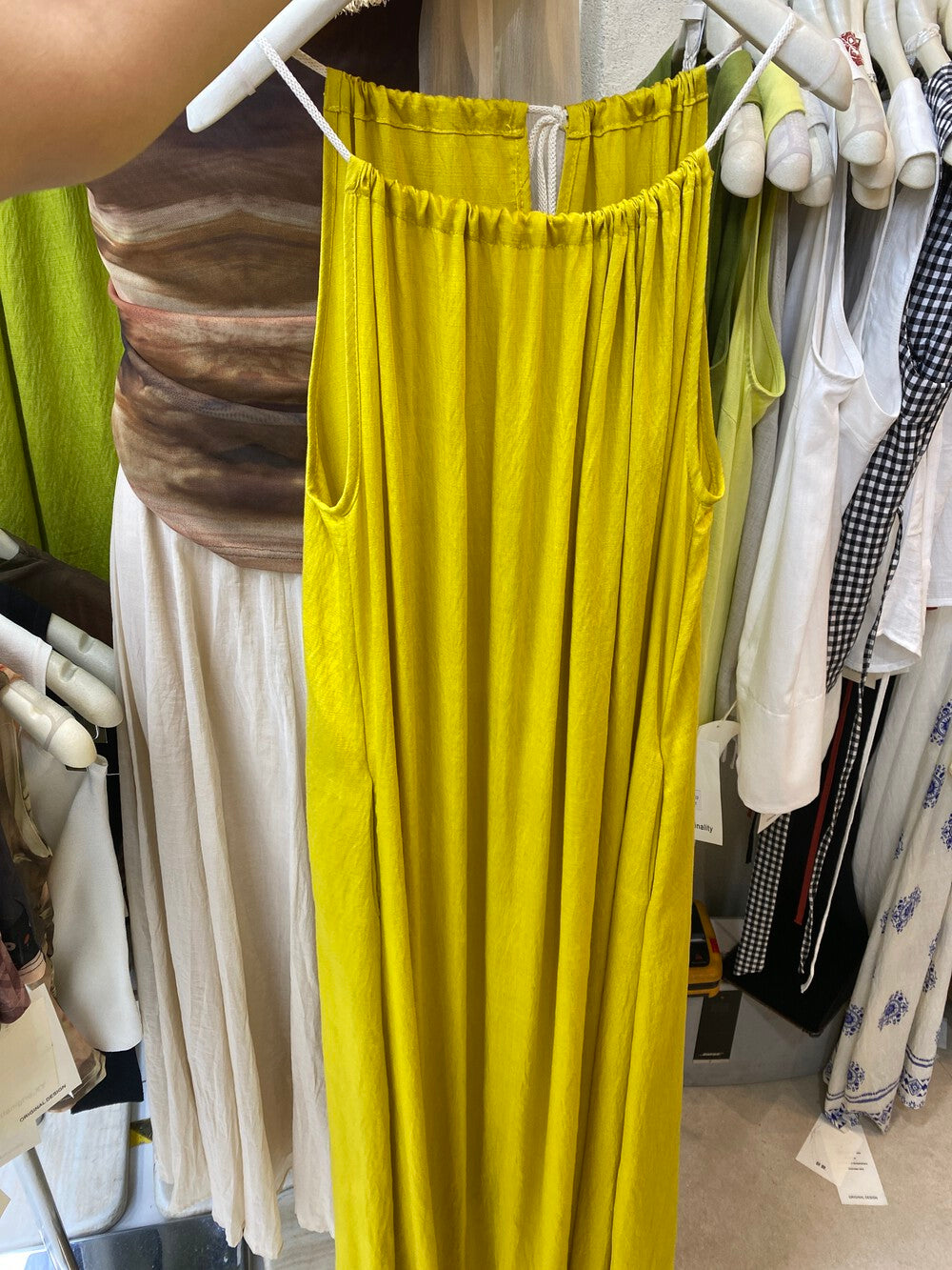 Halter Neck Sleeveless Flowy Maxi Dress 4