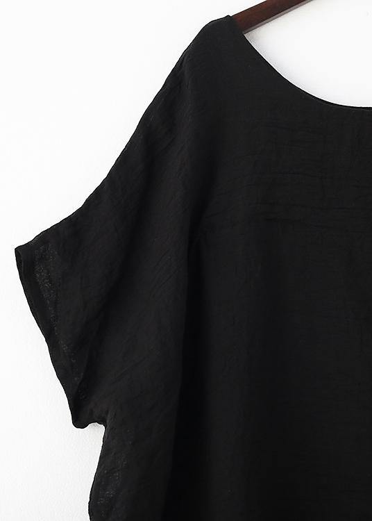 V-Neck Empire Waist Short Sleeve Tiered Layered Maxi Dress - View 5