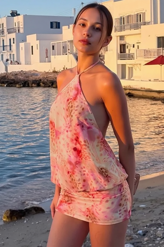 Halter-Neck Bodycon Dress