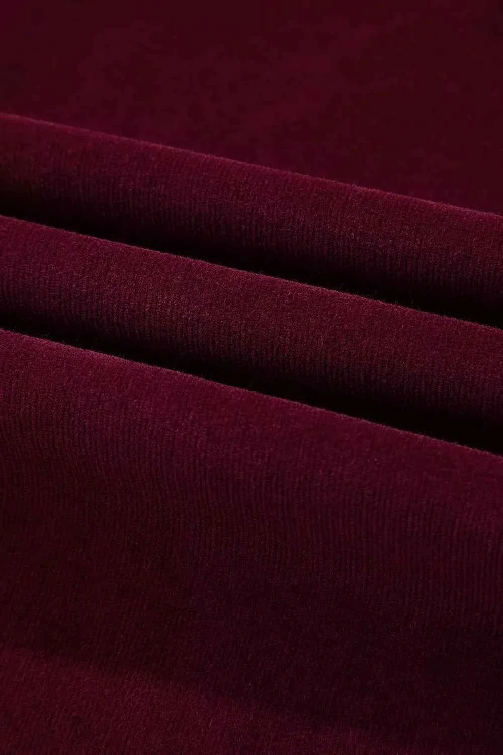 Corduroy High Waist Wide Leg Pants