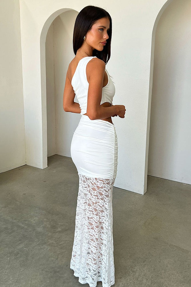 Patchwork Lace Dress