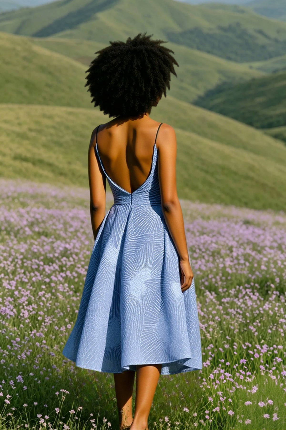 Long Formal Party Evening Midi Dress