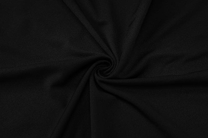Lace up solid long sleeve square neck maxi dress - View 6